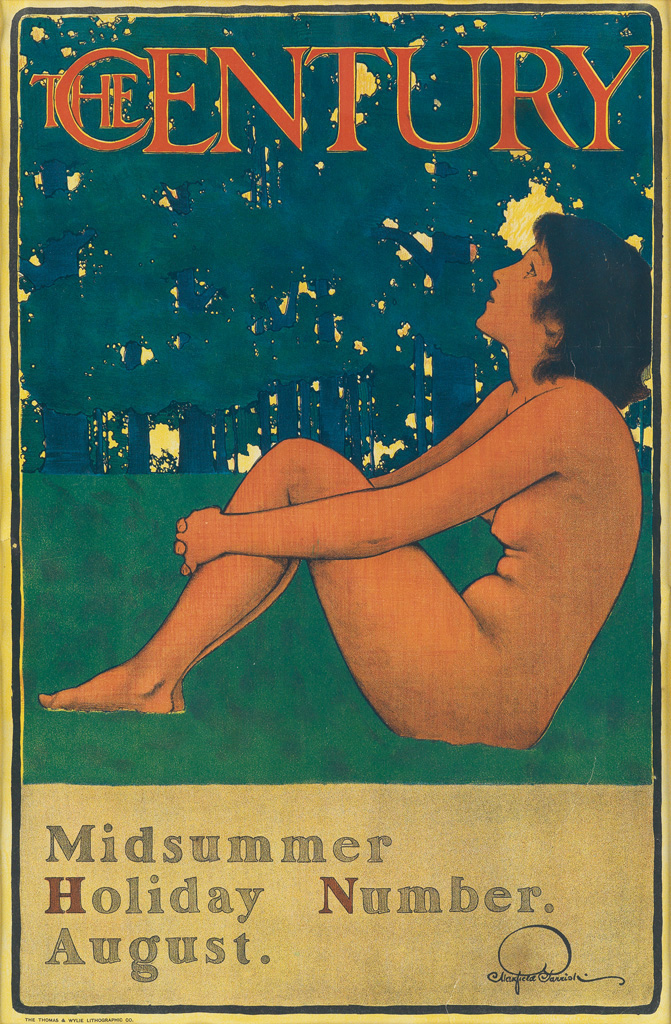 MAXFIELD PARRISH (1870-1966).  THE CENTURY / MIDSUMMER HOLIDAY NUMBER. 1897. 18x12 inches, 47x31 cm. Thomas A. Wylie Lithographing Co.,